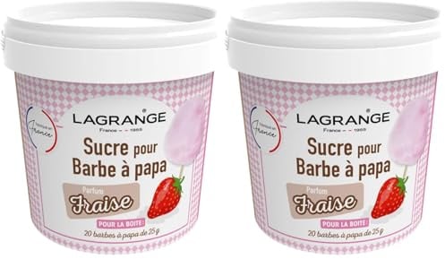 Lagrange Sucre pour Barbapapa Fraise 500 g (Lot de 2)