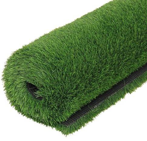 Premium Artificial Grass - 78 in (2m) Roll Width and Length 39 in (1m) - Fake Grass Will Cover 21.52 ft² (2m²) - Durable, Thick, Lush & Realistic Looking Green Turf for Outdoor/Indoor