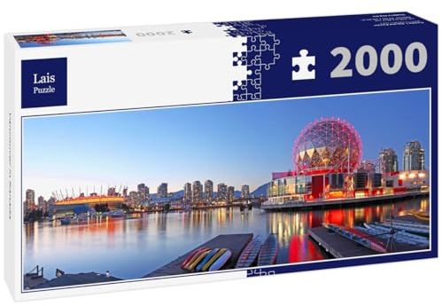 Lais Puzzle Vancouver in Kanada 2000 Teile Panorama