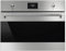 SMEG Micro ondes Combiné Encastrable SO4301M1X, 40 litres, combiné compact, Niche 45 cm