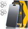 JEHOO pour iPhone 14 Pro Verre Trempé Mat, 2 Pièces Protection d'écran Antireflet et 2 Pièces Protection Objectif Caméra, Anti-Empreintes Digitales Sans Bulles Ultra Résistant Dureté 9H Glass