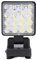 LED-Arbeitsleuchte, 1200–1500 Lm, 11–15 W, 330° Drehbar, Tragbares Flutlicht für Parkside X20V Team, 20 V Akku, USB-Typ-C-Ausgang und Ladeschnittstelle