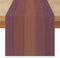 Tischläufer 180 cm Lang Rot Leinen Tischläufer Outdoor Vintage Gestreift Tischläufer Abwaschbar Leinenoptik Frühling Modern Läufer Tisch Landhausstil Dekoration für Esstisch Party Picknicks
