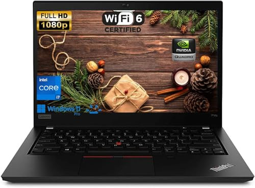 Lenovo ThinkPad P14s Gen 2 14 FHD (Intel Core i7-1165G7, 16 Go de RAM, 512 Go SSD, Quadro T500 4 Go Carte graphique dédiée), station de travail mobile, ordinateur portable, anti-reflet, rétroéclairé