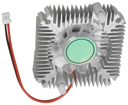 Radiatore VGA - Dissipatore di calore compatto in alluminio, ventola di raffreddamento PCI silenziosa, distanza di montaggio 55 mm | Meccanismo di circolazione 'aria silenzioso con funzionalità di