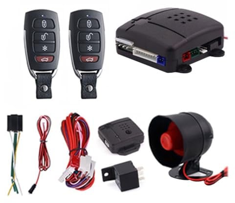 Zymoplas Universal Auto Alarmanlage Remote Auto Door Central Keyless Lock Automobil LED Licht Sicherheit elektronische Lieferungen
