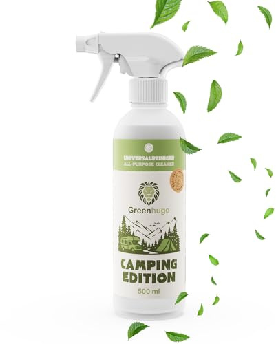 Greenhugo Öko Universalreiniger 500 ml – Veganer & umweltfreundlicher Allzweckreiniger für Küche, Bad & Camping – Camping Edition (3)