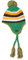 Jack Wolfskin Kinder Mütze Kids Knot Cap Lawn Green M