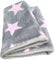 Wollhuhn Warmer Jungen/Mädchen UNSER WÄRMSTER Winter Loop/Schlauchschal/Schlupfschal Zwei Lagen Fleece (Sterne Grau/Rosa)