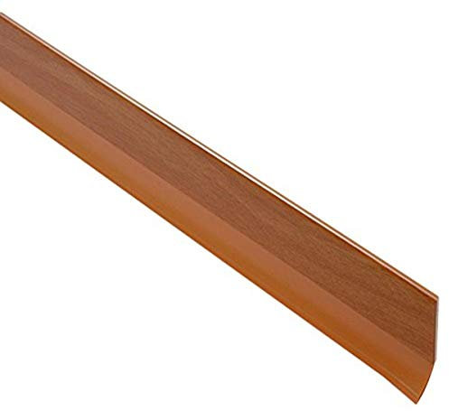 Brinox B80280Y - Burlete Goma bajo Puerta, 3,9 x 100 x 0,4 cm, Color Madera Clara