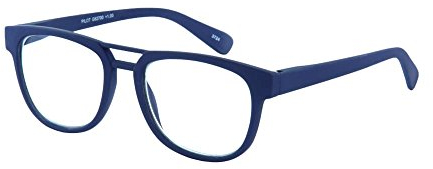 Lesebrille Pilot-Blau-Sph:+1,50