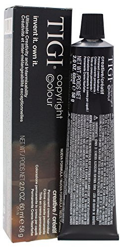 Tigi Copyright Colour Creative Permanent Creme Emulsion Haarfarbe 6/34 6GC Dark Golden Coppery Blonde 60 ml