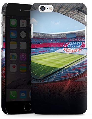 DeinDesign Premium Case kompatibel mit Apple iPhone 6 Smartphone Handyhülle Schutzhülle glänzend FC Bayern München FCB Stadion
