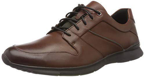 Clarks Un Tynamo Flow, mens Un Tynamo, Brown (Mahogany Leather Mahogany Leather), 6 UK (39.5 EU)