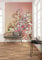 Komar DisneyFlamingos and Lillys | Größe: 200 x 280 cm (Breite x Höhe), Bahnbreite 50 cm | Tapete, Wandbild, Dekoration, Wandbelag, Kinderzimmer, Schlafzimmer | DX4-012 Vlies Fototapete, rosa, gelb