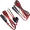RUNCCI-YUN SAE Conector,Cable de extensión de batería SAE de 2pin,con terminal de anillo(1M)+SAE a SAE Cable de Extensión rápida conexión y desconexión(1.2m)