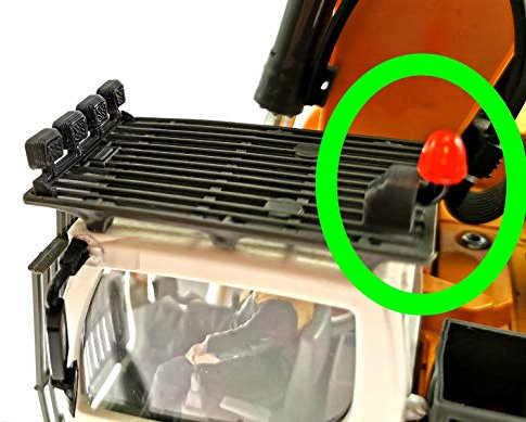 Rundum-Leuchte für Siku Control 32 Liebherr Bagger 6740