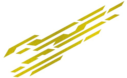 FOLIATEC Car Design Sticker Aufkleber Autoaufkleber Autosticker STREET, gold chrom matt, 35 x 150 cm