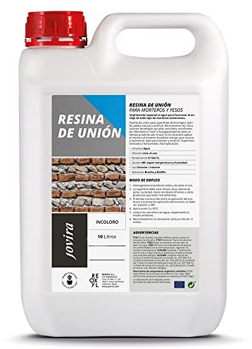 JOVIRA PINTURAS Resina puente de Unión para Morteros y Yesos Hormigón (10 Litros) E-107B