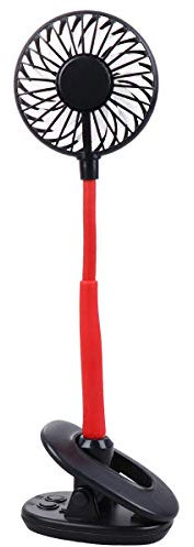 ABOOFAN 1Pc clip on stroller fan clip on mini fan rechargeable s for home desktop mini aromatherapy Reading Lamp LED Lamp rechargeable stroller table USB to rotate