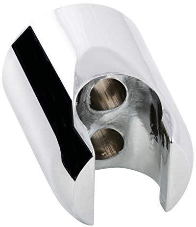 aquaSu® Wandhalter für Brause | gerade | Halterung zur Wand-Montage | Halter für Duschkopf | Kunststoff | chrom | 72368 8