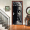 VIRANDA 3D Türaufkleber Selbstklebend Türtapete-Buddha-Figur -Türfolie Poster PVC Wasserdichte TürPoster Stickers 77x200cm