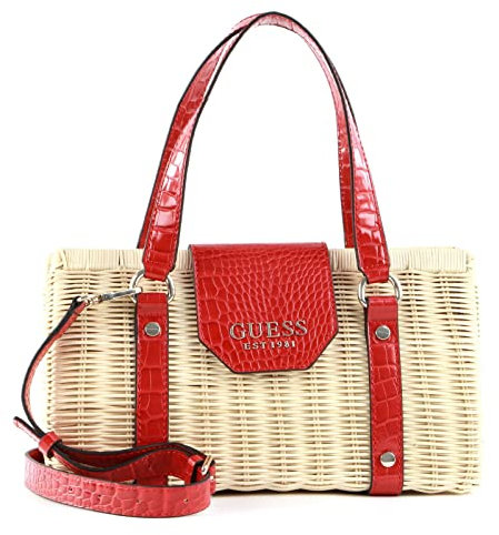 Guess Paloma Satchel Red