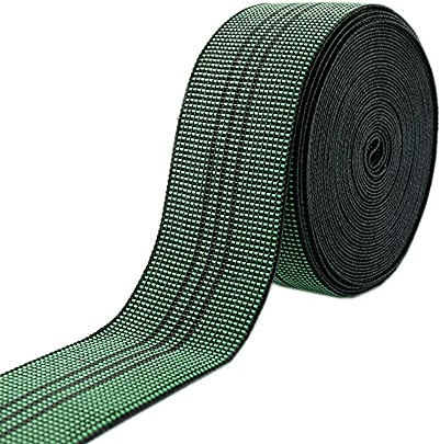 Bande élastique en latex de 10 m pour canapé, chaise, tapisserie, dossier - Sangle élastique pour meubles, canapé - 10 m x 5 cm