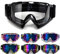 APEBAZY Motorradbrille Motocross Brille Dirt Bike Crossbrille ATV Off Road Racing MX-Fahrbrille Reitbrille Winddicht Anti Fog UV Skibrille