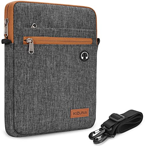 KIZUNA 10 Inch Tablet Sleeve Water Resistant Shoulder Laptop Bag for 9.7 10.5 11 iPad Pro/Apple 10.2 iPad/10 Surface Go/ 10.5 Surface Go 3/10.5 Samsung Galaxy Tab A S6/Lenovo Smart Tab P10