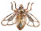 zalati Pin's broche, Bee, Polyester