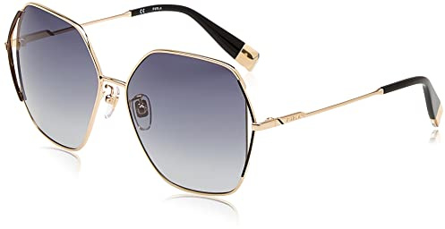 Furla SFU601 0301 Sunglasses Unisex Metal, Standard, 58