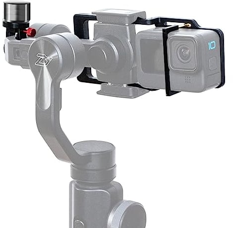 Handheld Gimbal Adapter Switch Mount Plate with Gimbal Counterweight 86g for GoPro 11 10 9 Black Camera Stabilizer Adapter Clip for Go Pro 11 10 9 8 Camera Accessories