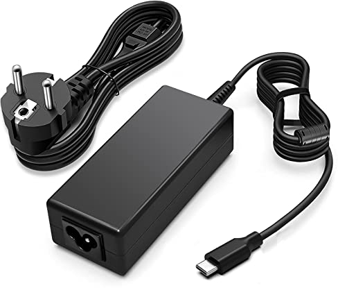 45W USB C Netzteil Laptop PD Ladegerät für Lenovo Chromebook 11 13 R13 14 15 CB311 CB314 CB315 CB315-1H ThinkPad T470 T470s T480 T480s ADLX45YIC3D HP Dell ACER ASUS Laptop Ladekabel USB C Adapter