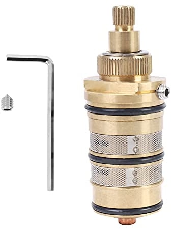 Smallterm Cartouche Thermostatique en Laiton pour Robinet Mélangeur, Barre et Mitigeur de Douche