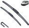 Calidad OEM Escobillas limpiaparabrisas delanteras for Fiat Ducato MK2 Facelift 2002-2007, accesorios for ventana de parabrisas, cepillos 2003 2004 2005 2006 Ajuste perfecto para parabrisas. (Size