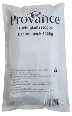 10er Pack Luftentfeuchter Granulat als Nachfüllpack, Entfeuchter Granulat 1000g als Raumentfeuchter Trockner, Schimmel- und Geruchsschutz (9,99-2,46€/kg) (10 Stück)
