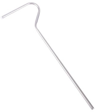 Pajita de acero inoxidable, reutilizable, antiarrugas, antiarrugas, 1 unidad