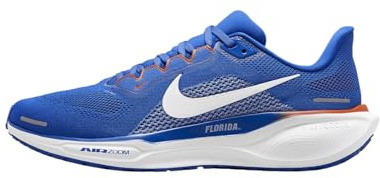 Nike Florida Pegasus 41 Men's College Road Running Shoes (FZ5113-400, Game Royal/White/University Orange/White), Game Royal/White/University Orange/White, 8 UK