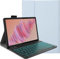 YHFZR Funda con teclado para Lenovo Tab Plus de 11,5 pulgadas 2024, [QWERTZ alemán] funda delgada con iluminación de 7 colores teclado inalámbrico con funda protectora para Lenovo Tab Plus 11,5