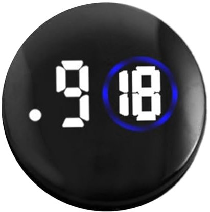 Generic Autouhr - Armaturenbrett Mini Auto Armaturenbrett leuchtende Quarzuhr - Wasserdicht, Digital, Auto-Innenzubehör für Fahrräder