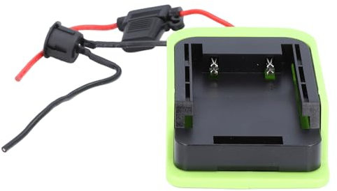 Battery Dock Power Connector Replacement, 40V 30A Electric Tool Battery Adapter with Wire Terminals and 14AWG Wire, Compatible for 40V Lithium