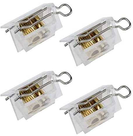 ChangXiang 4Pcs Professional Venetian Blind Cord Locks Practical Window Blinds Components Parts Safety Reliable Window Curtains Shades Accessories for Curtain Accessories