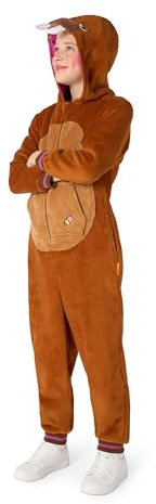 OppoSuits Kinder Einteiliger Pyjamas - Tier-Strampler - Walross Onesie - Braun