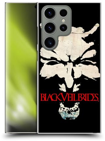 Head Case Designs Offizielle Black Veil Brides Teufel Art Kunst Der Band Harte Rueckseiten Handyhülle Hülle Huelle kompatibel mit Samsung Galaxy S24 Ultra 5G