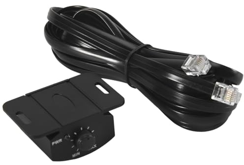 Agwuoetr Amplifier Replacement Accessories Knob Control Remote 6Pin Subwoofer Remote Volumes Adjustment Control Knob for Speakers