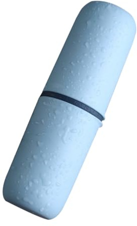 ERINGOGO Reise Zahnbürstenhalter aus Wasserdichtem Pp mit Multifunktionalem Design Tragbare Aufbewahrungsbox für Zahnbürsten und Zahnpasta für Outdoor und Reisen