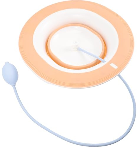 PAMINGONO Klappbares Sitzbecken für Frauen mit Rutschfestem Design und Pp Tpr Material Passend für Toilette zur Pflege nach Geburt und Täglicher Anwendung