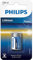 Philips Photo Lithium CR2 3V Battery CR2/01B (Single Battery)