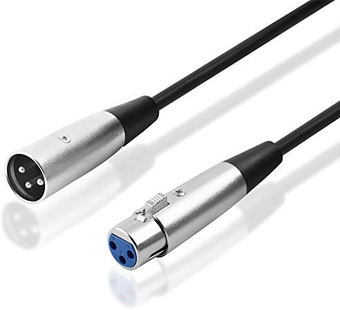 BestPlug Rallonge de câble microphone microfon Rallonge de câble XLR mâle vers XLR femelle 6 m 6 m
